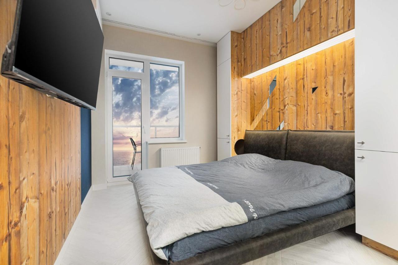 New Romantic Sea-View Studio By Odessa Beach المظهر الخارجي الصورة